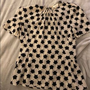 New Kate Spade Peplum Blouse